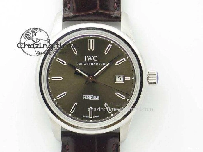 MIROTIME 0223 Supportive Portofino Automatic SS AF 1:1 Best Edition White Dial on Black Croco Leather Strap A 7184